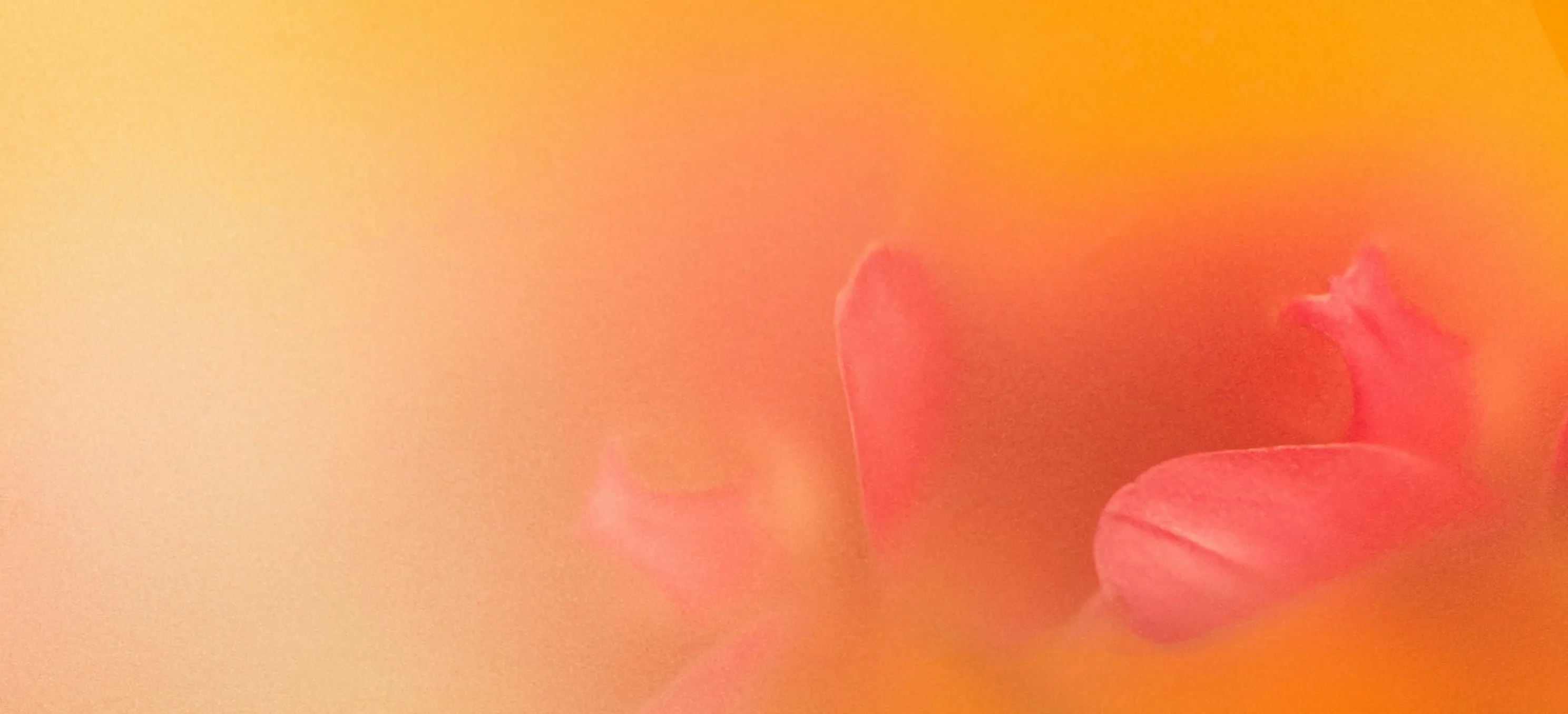 Dark abstract background with warm, fiery gradient light streaks