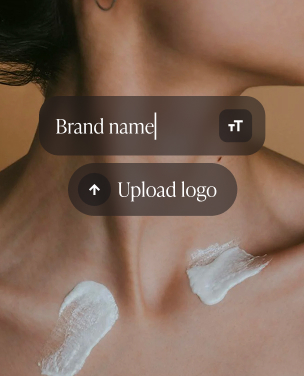 Cream applied to skin