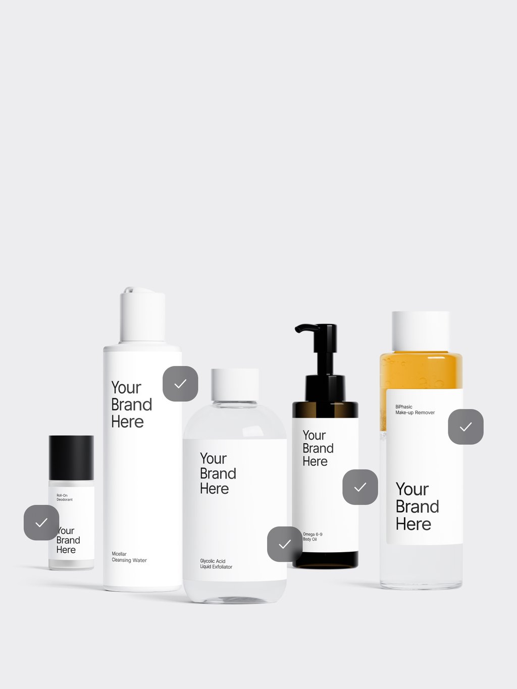 Selfnamed skincare, hair care and body care products