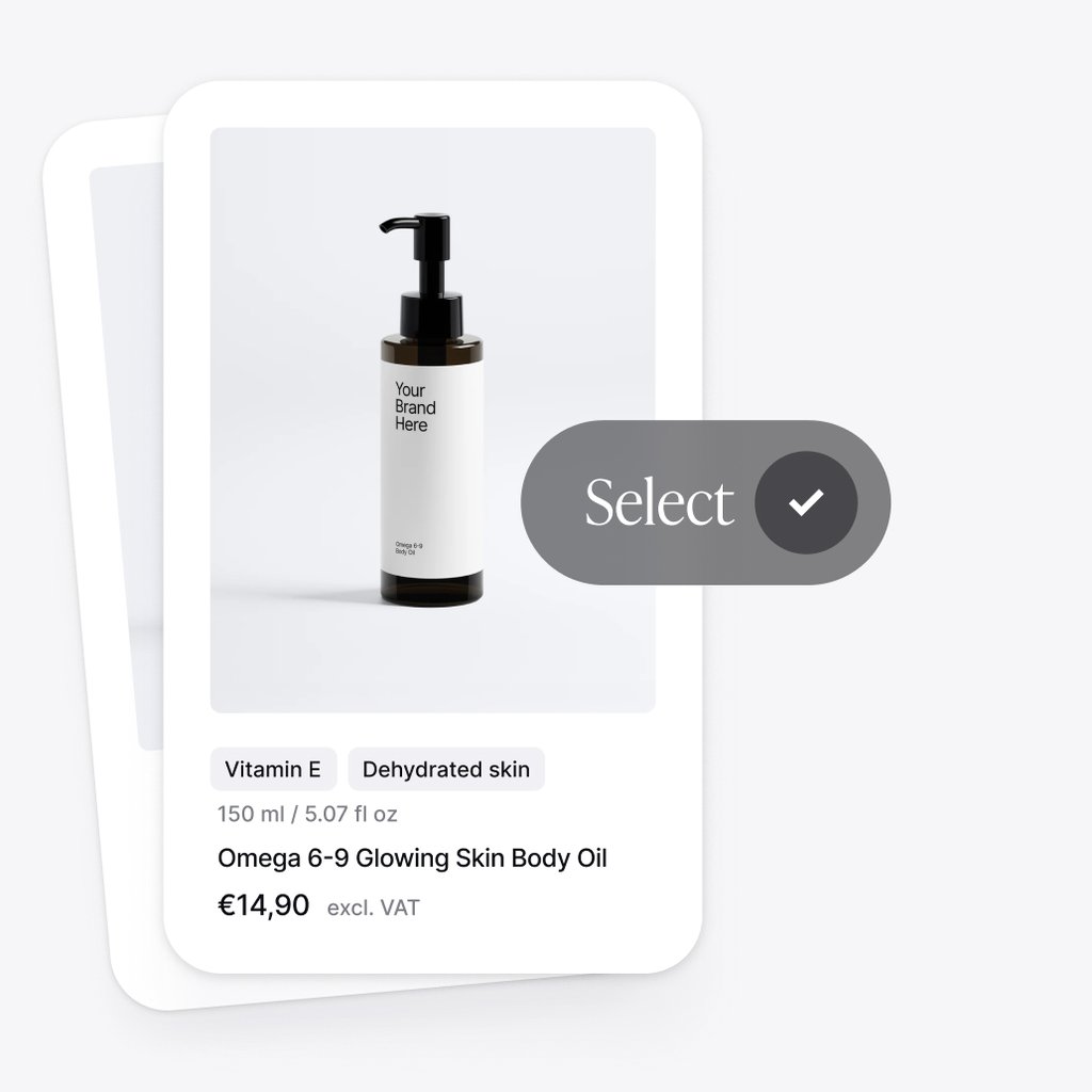 A Selfnamed product ready to brand