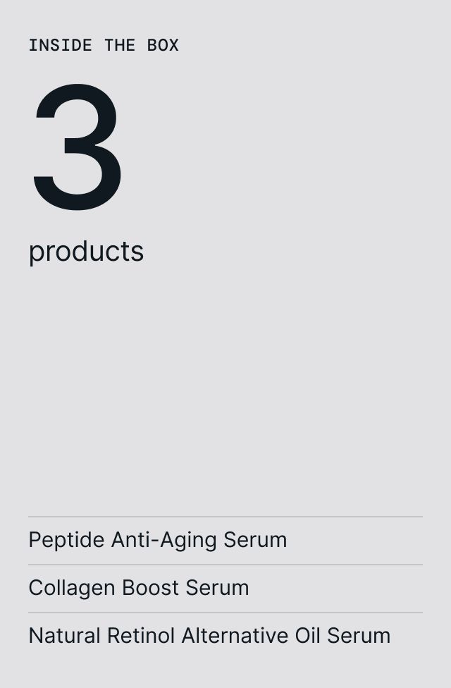 Boost Serum Gift Box, detail 1