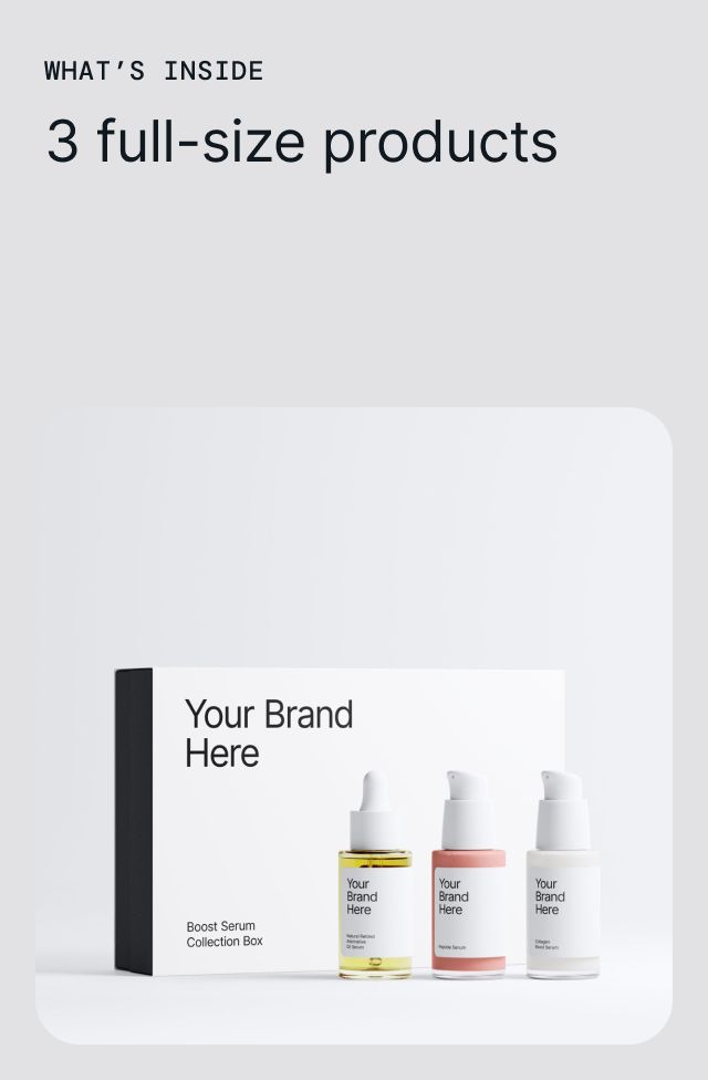 Boost Serum Gift Box, detail 2