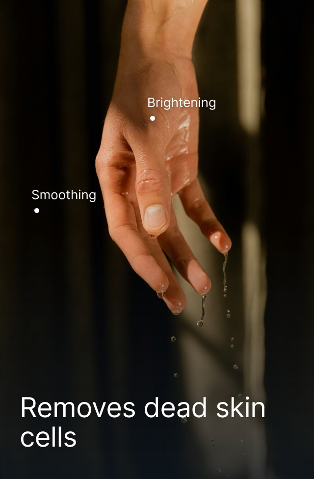 Brightening Face & Hand Exfoliator with Kojic Acid, detail 6
