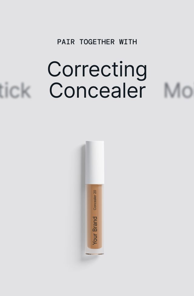 Foundation with Peptides, detail 3