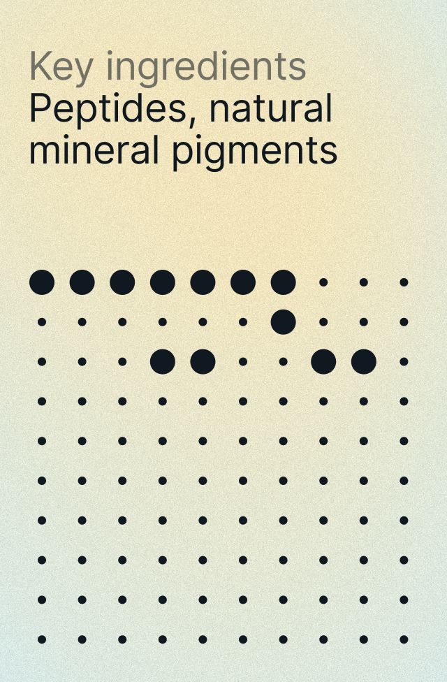 Foundation with Peptides, detail 7