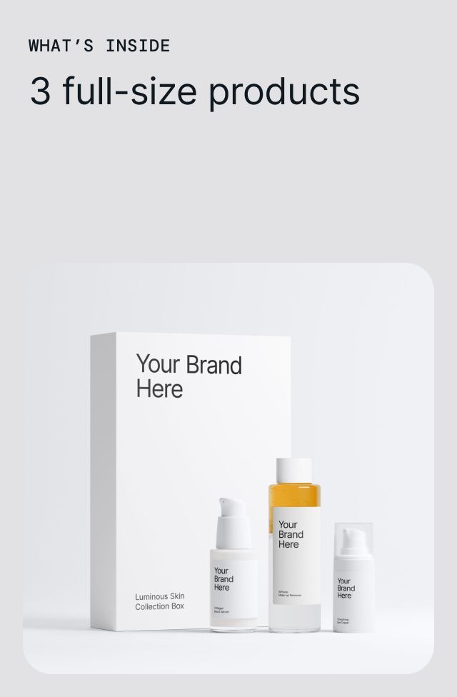 Luminous Skin Gift Box, detail 2