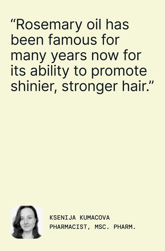 Rosemary Hair & Scalp Strengthening Oil, detail 5