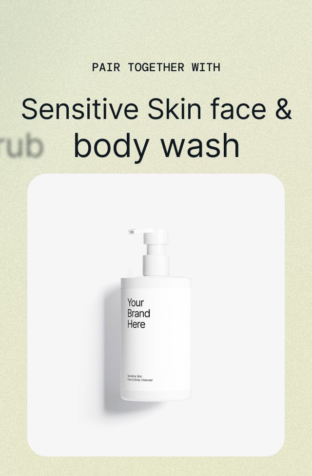 Sensitive Skin Body Cream, detail 2