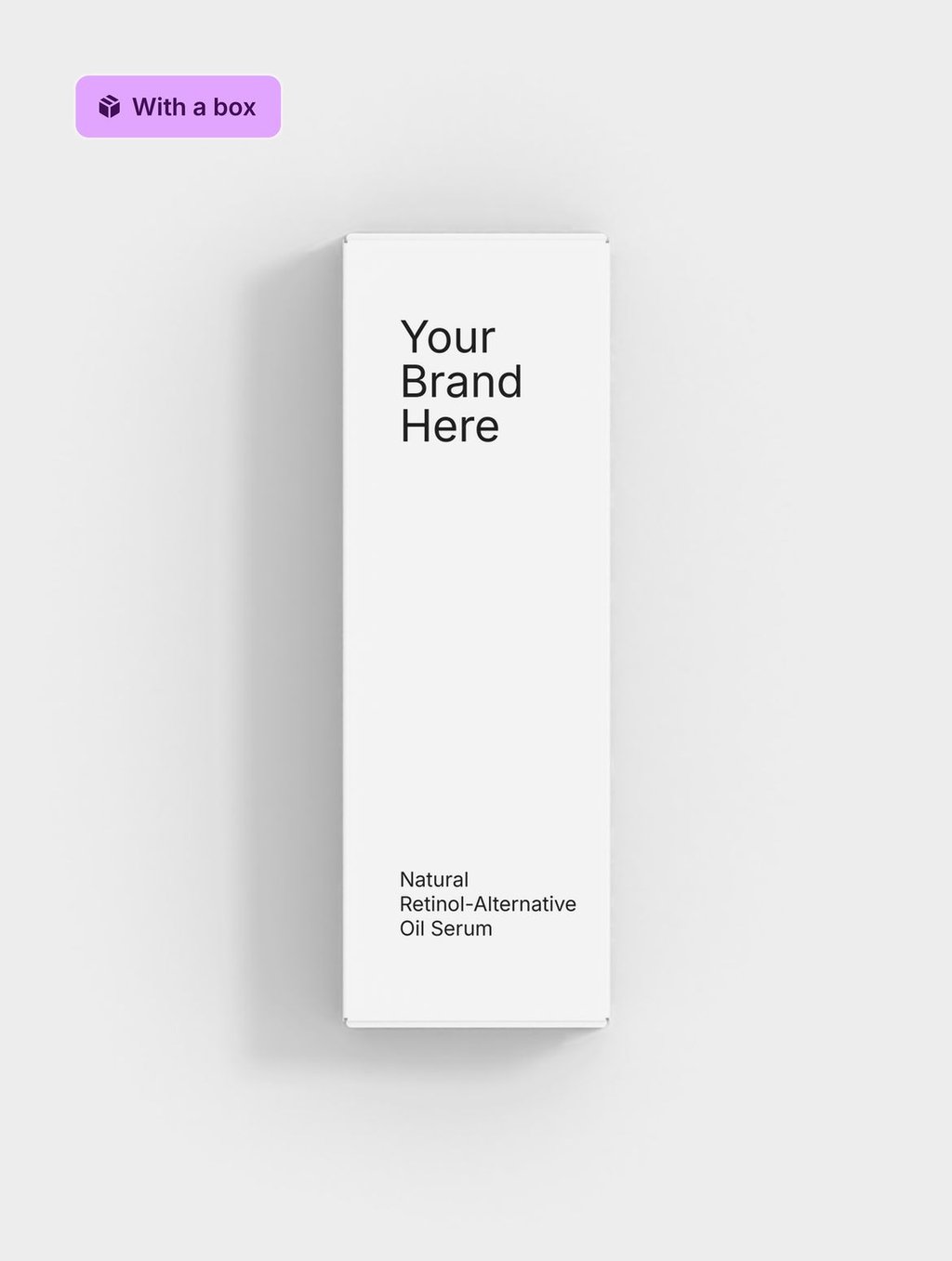 Natürliches Ölserum als Retinol Alternative, mit Umverpackung