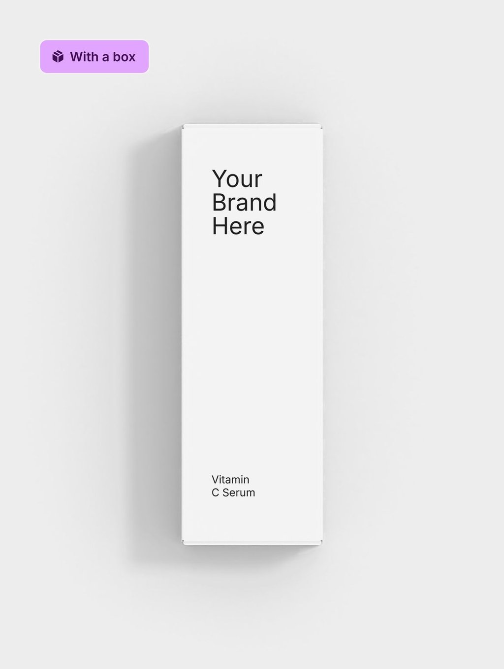 Vitamin C Serum, with its box