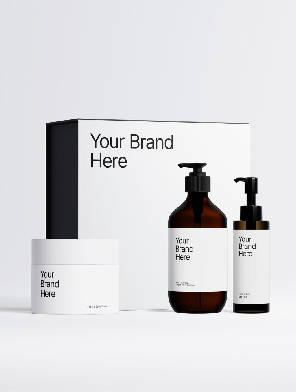3-Step Body Ritual Set, Warm Spices, product photo