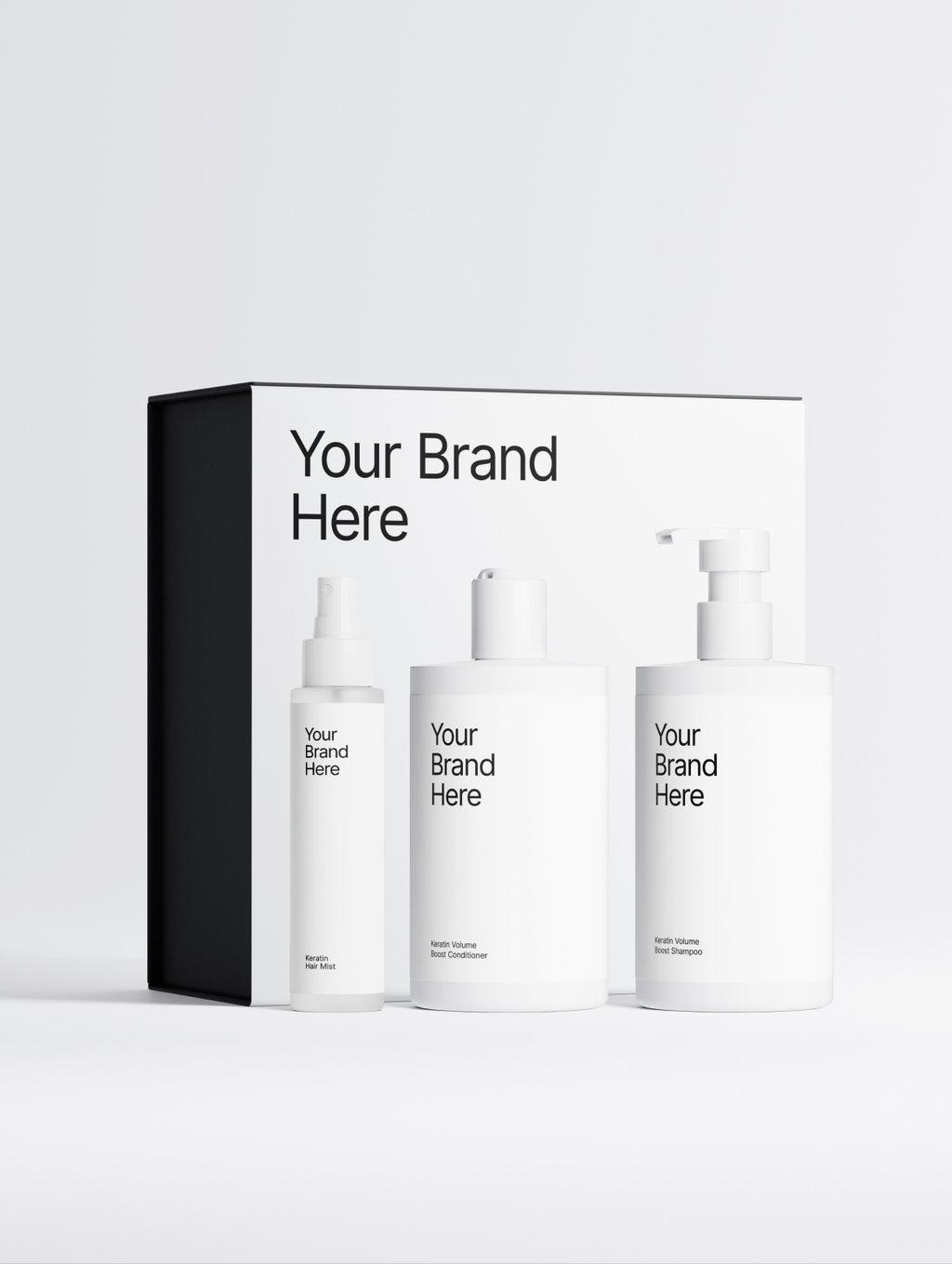 3-Step Keratin Hair Care Routine, product photo