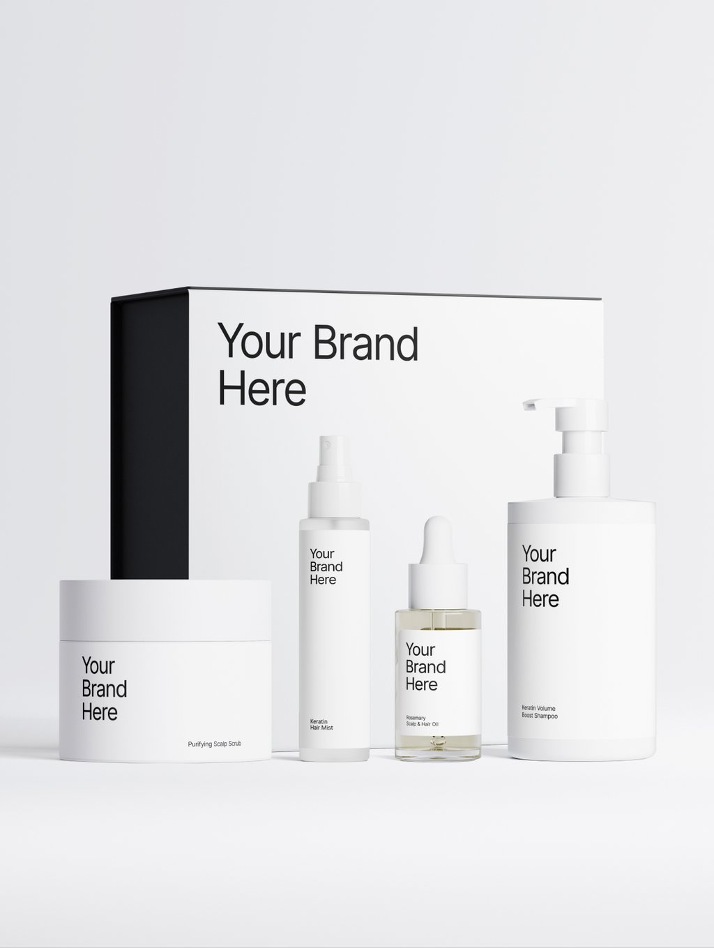 4-Step Scalp to Ends Ritual, product photo