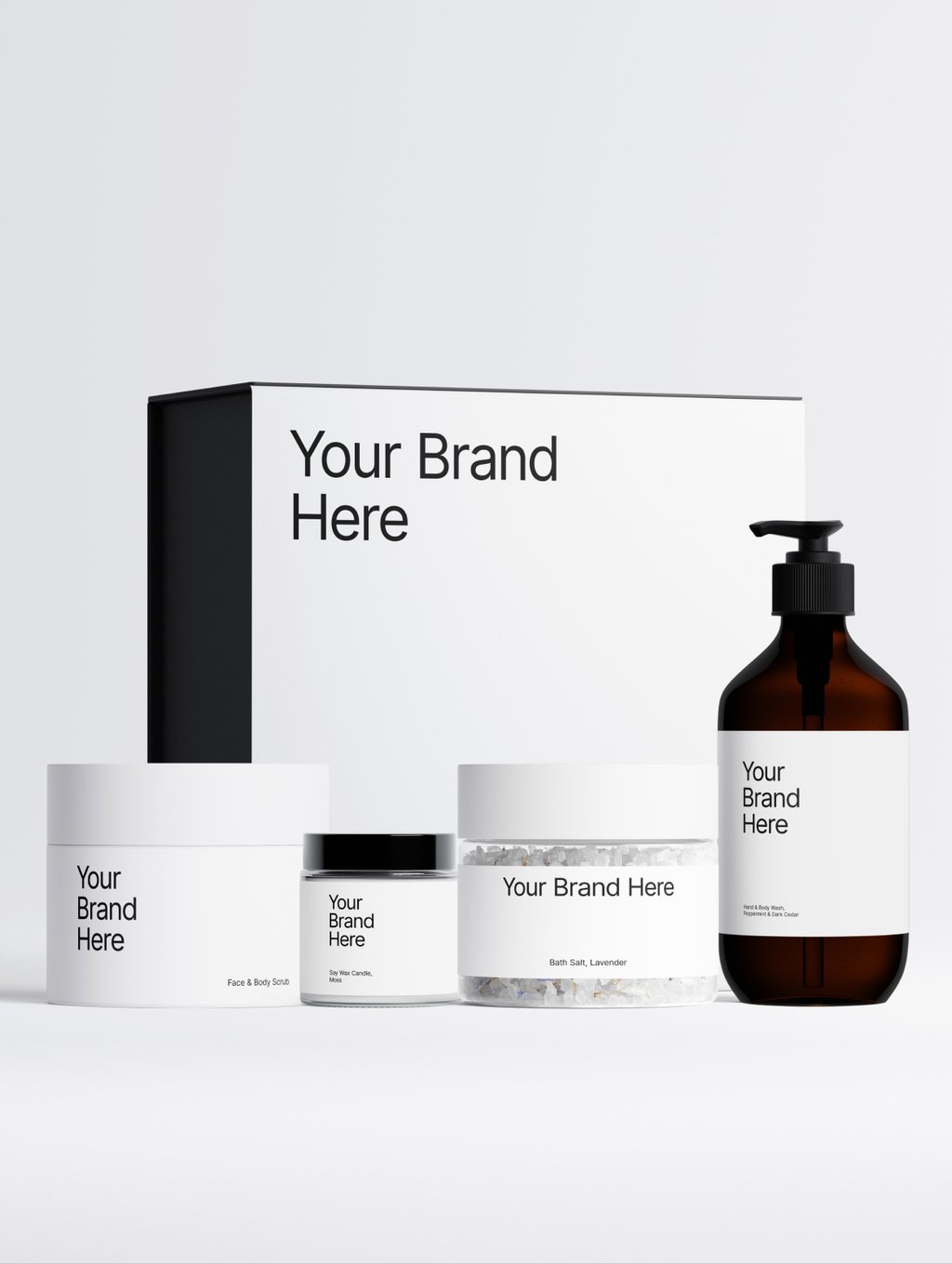 Mineral Soak Bath Ritual, Forest Air, product photo