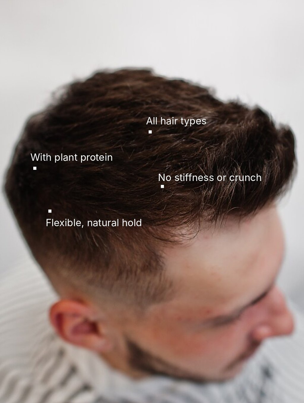 Flexible Hold Hair Gel with Plant Protein with its key benefits