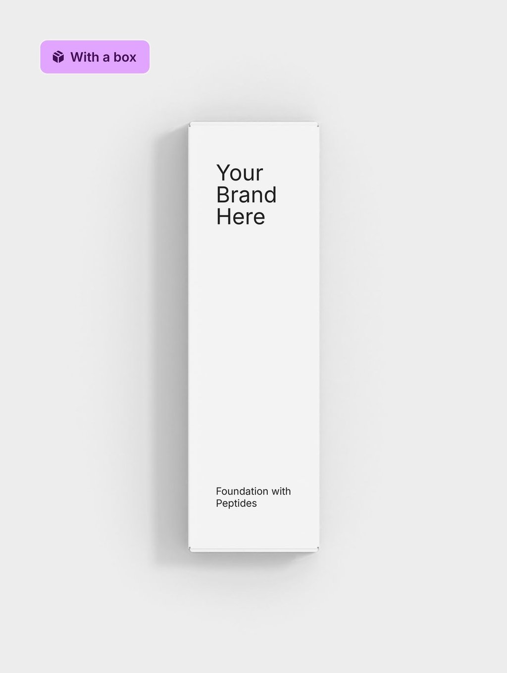 Foundation with Peptides, 05 Fair Neutral, with its box