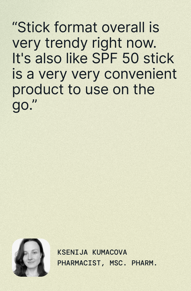 Sun Protection SPF50 Stick, no tint, detail 5
