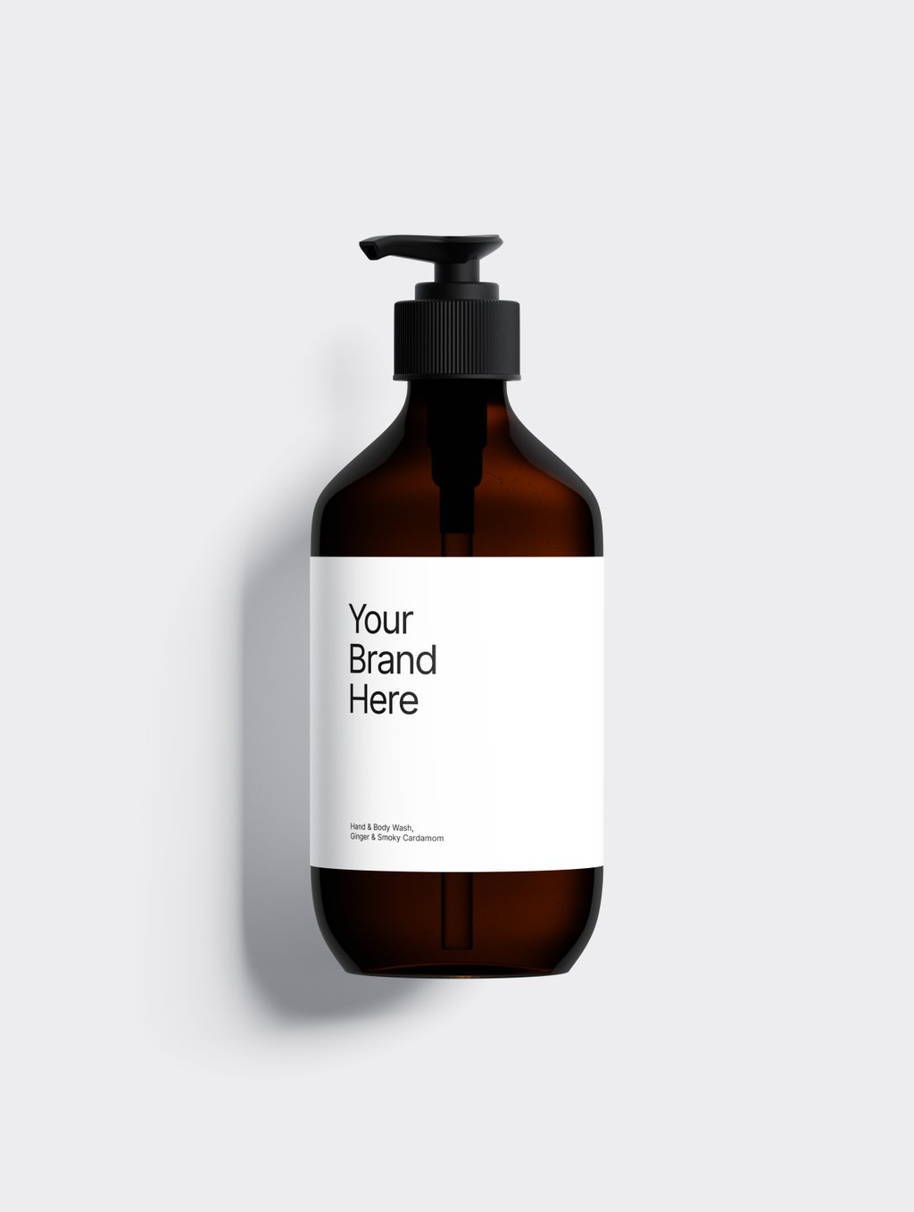 Hand & Body Wash, Ginger & Smoky Cardamom, product photo