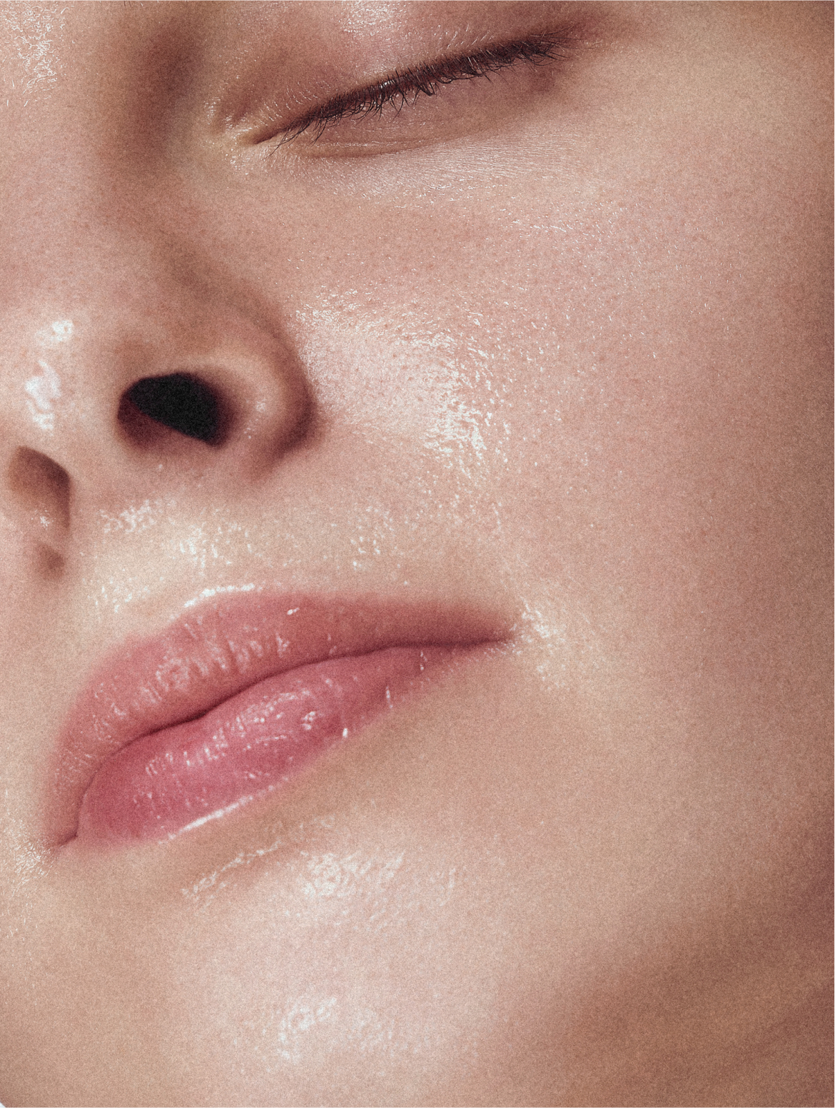 Glycolic Acid Exfoliating Toner in use