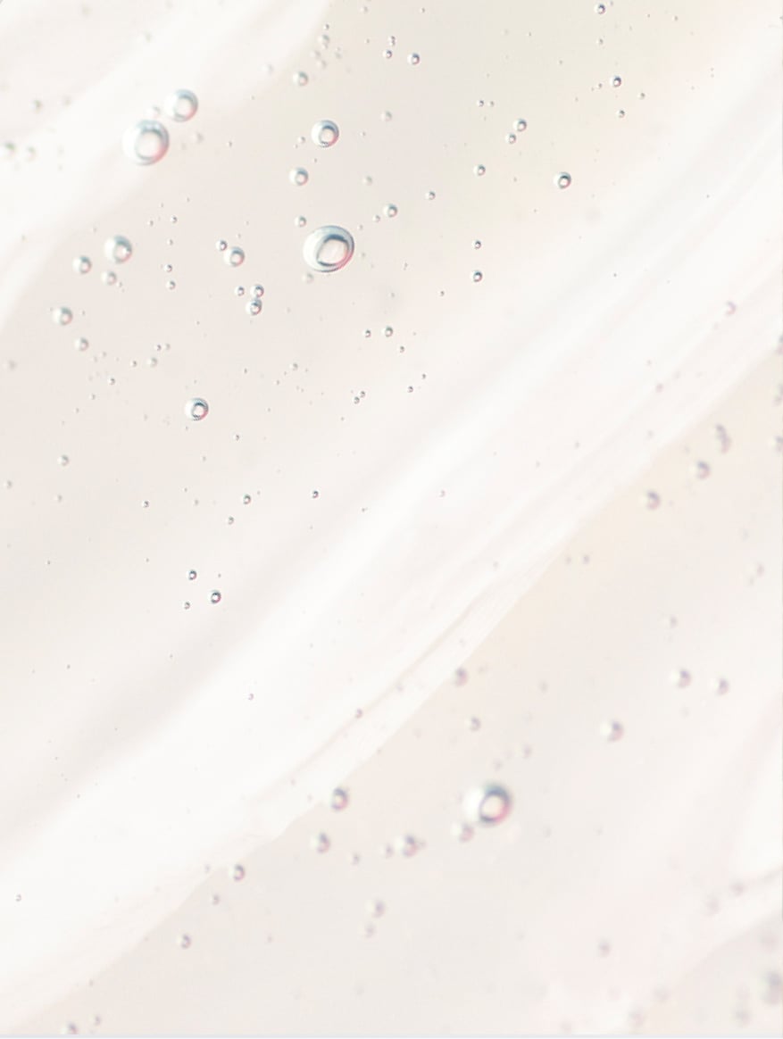 Gel hydratant à la niacinamide, texture