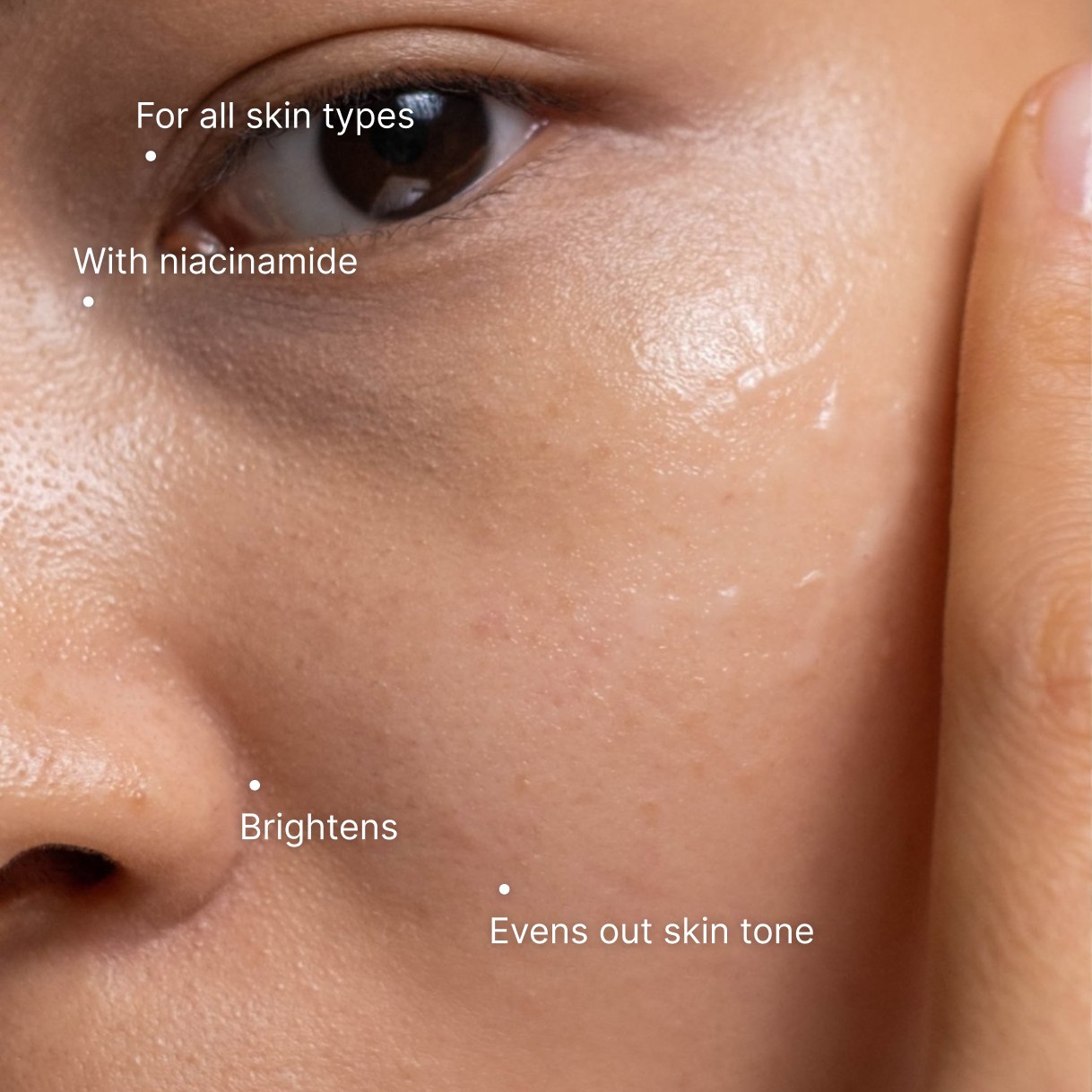 Gel hydratant à la niacinamide