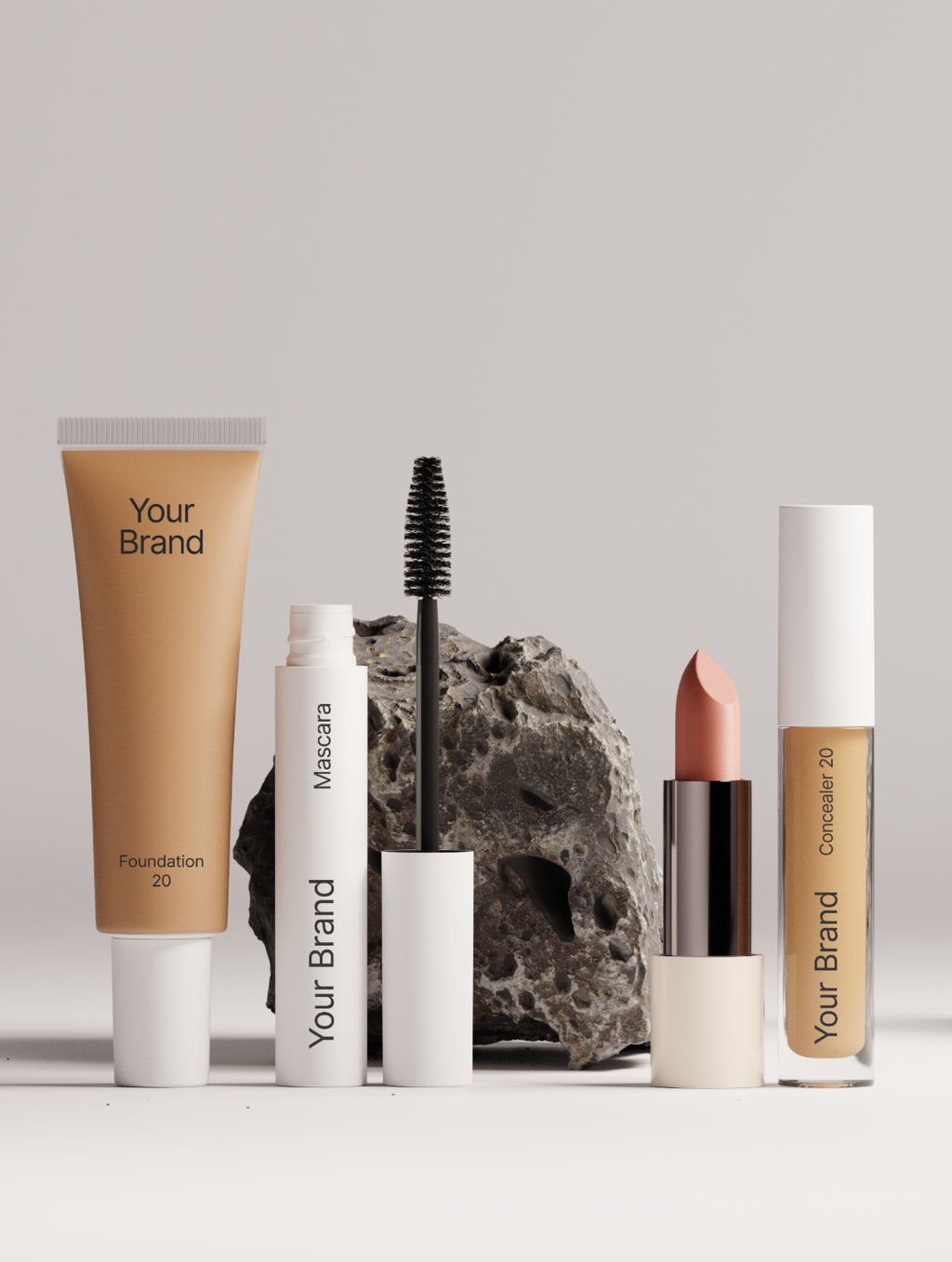 Matter Lippenstift, Staubiges Rosa